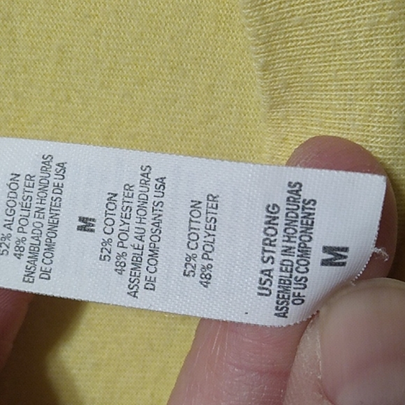 LAST DROP! Don't Be Salty Bella Canvas Tee Sz.M Made In USA Has Wash Wear - Picture 5 of 6